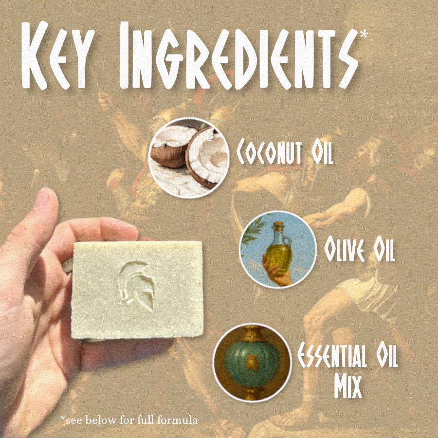 Spartan Soap Olive Oil Bar: Classic